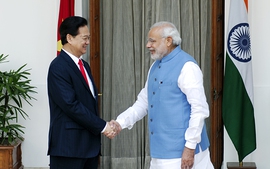 Thủ tướng Modi: Việt Nam là ưu tiên cao nhất của chúng tôi