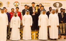 Giải vô địch cờ vua châu Á: ĐT Việt Nam giành 3 Huy chương