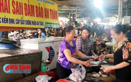 Hà Tĩnh: Tiếp tục đưa hải sản sạch ra thị trường