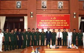 Trao quyết định bổ nhiệm Tổng Tham mưu trưởng QĐND Việt Nam 