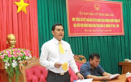 Danh sách 85 người trúng cử HĐND tỉnh Đắk Lắk 