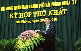 Ông Nguyễn Văn Tùng được bầu giữ chức Chủ tịch UBND TP. Hải Phòng