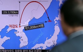 Quốc tế phản ứng vụ Triều Tiên phóng thử tên lửa