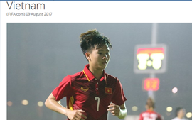 FIFA tôn vinh tiền vệ bóng đá nữ Việt Nam