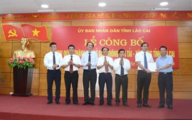 Công bố thành lập Sở Giao thông vận tải-Xây dựng Lào Cai 