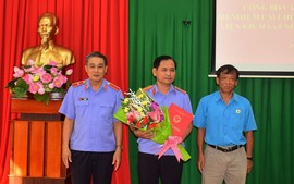Bổ nhiệm lại Phó Viện trưởng VKSND tỉnh Tây Ninh