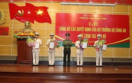 Triển khai quyết định của Bộ trưởng Công an tại Quảng Bình
