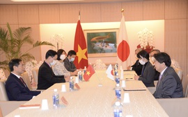 Hội đàm Bộ trưởng Ngoại giao Việt Nam-Nhật Bản