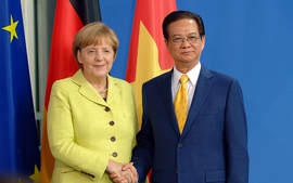 Hội đàm hai Thủ tướng Việt Nam- CHLB Đức