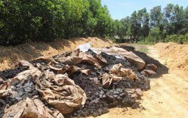 Vụ chôn chất thải của Formosa: Sẽ xử lý nghiêm khắc