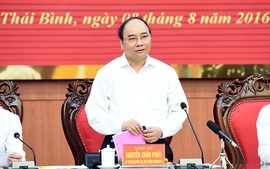 Thủ tướng: Thái Bình phải tăng gấp 3 lần số doanh nghiệp