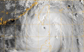Siêu bão Meranti giật cấp 17 đổ bộ vào Trung Quốc