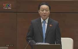 TOÀN CẢNH: Bộ trưởng Trần Hồng Hà trả lời chất vấn