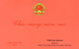 Chủ tịch nước Trần Đại Quang chúc Tết đồng bào, chiến sĩ cả nước