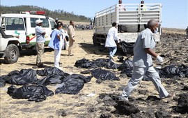 Rơi máy bay ở Ethiopia, 157 người thiệt mạng