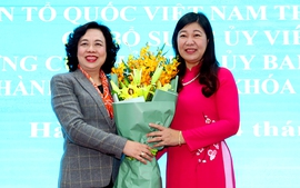 Thành phố Hà Nội có nữ Chủ tịch Ủy ban MTTQ