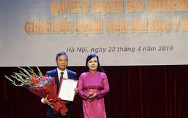 PGS.TS Nguyễn Lân Hiếu giữ chức Giám đốc Bệnh viện Đại học Y Hà Nội