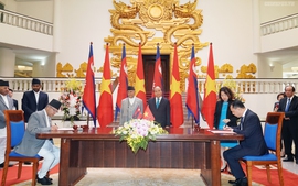 Thủ tướng Việt Nam và Nepal nhất trí xem xét mở cửa thị trường nông sản