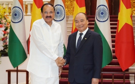 Thủ tướng hội kiến Phó Tổng thống, Chủ tịch Thượng viện Ấn Độ