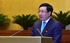 Quốc hội chất vấn Phó Thủ tướng Phạm Bình Minh