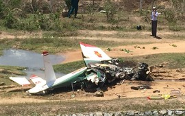 Bộ Quốc phòng thông tin vụ rơi máy bay quân sự ở Khánh Hòa