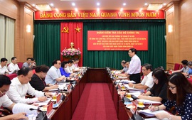 Bộ Chính trị kiểm tra công tác tổ chức, cán bộ tại Hà Nội