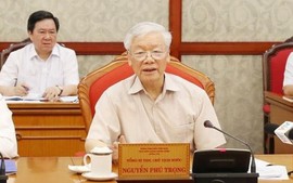 Tổng Bí thư, Chủ tịch nước Nguyễn Phú Trọng chủ trì họp Bộ Chính trị 