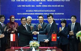 Việt Nam – Indonesia: Thiết lập hợp tác song phương về lưu trữ