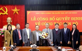 Bổ nhiệm nhân sự Học viện Chính trị quốc gia Hồ Chí Minh