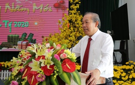 Phó Thủ tướng Trương Hòa Bình chúc tết Đảng bộ, chính quyền và nhân dân tỉnh Long An