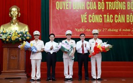 Công an tỉnh Nghệ An có tân Giám đốc