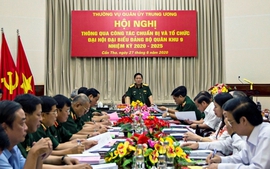 Quân ủy Trung ương làm việc với Quân khu 9 về công tác tổ chức Đại hội khóa mới