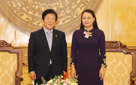 Chủ tịch Quốc hội Hàn Quốc Park Byeong-Seug thăm và làm việc tại Ninh Bình