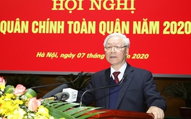Tổng Bí thư, Chủ tịch nước Nguyễn Phú Trọng: Quân đội tuyệt đối không được chủ quan, thỏa mãn