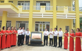 Khánh thành cụm trường học tại xã Nặm Păm (Sơn La) do EVN tài trợ