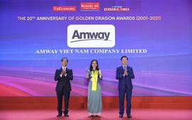 Amway Việt Nam lần thứ 5 nhận Giải thưởng Rồng Vàng
