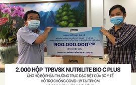 Amway Việt Nam ủng hộ các sản phẩm chăm sóc sức khỏe và thiết yếu đến tuyến đầu chống dịch