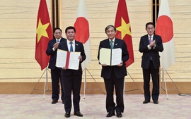 Việt Nam - Nhật Bản trao đổi nhiều văn kiện hợp tác quan trọng