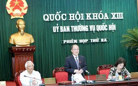 Ủy ban Thường vụ Quốc hội khai mạc phiên họp thứ ba