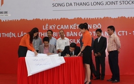 Sông Đà Thăng Long ký đảm bảo tiến độ cam kết