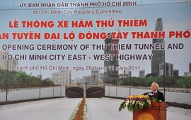 Chính thức thông xe hầm Thủ Thiêm và toàn tuyến Đại lộ Đông – Tây