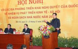 Quyết liệt chỉ đạo, điều hành, thực hiện thắng lợi các nhiệm vụ phát triển kinh tế - xã hội ngay từ đầu năm 2012