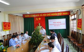 Hội nghị tổng kết công tác thi đua khen thưởng khối 6 năm 2011.