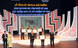 Trao các giải thưởng về sáng tạo khoa học công nghệ năm 2011