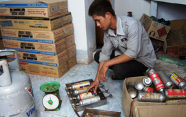 Không để tái diễn tình trạng sang, chiết gas trái phép