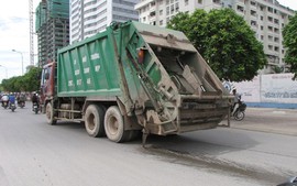 TP HCM xử lý nghiêm xe vận chuyển rác gây ô nhiễm