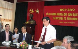 Bệnh viêm da ở Quảng Ngãi không lây từ người sang người