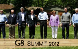 Các nước G8 đề cập nhiều vấn đề "nóng" của thế giới