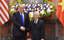 Top Vietnamese leader meets US President Trump
