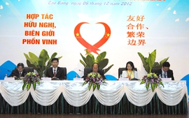 Thúc đẩy hợp tác, giao lưu các tỉnh biên giới Việt-Trung